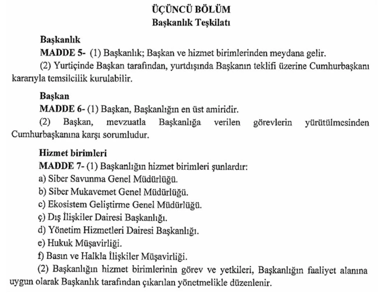 Siber Güvenlik Başkanlığı nedir, ne iş yapar? Resmi Gazete’de ilan edildi Siber Güvenlik Başkanlığı yetkileri araştırılıyor. - 2. Resim