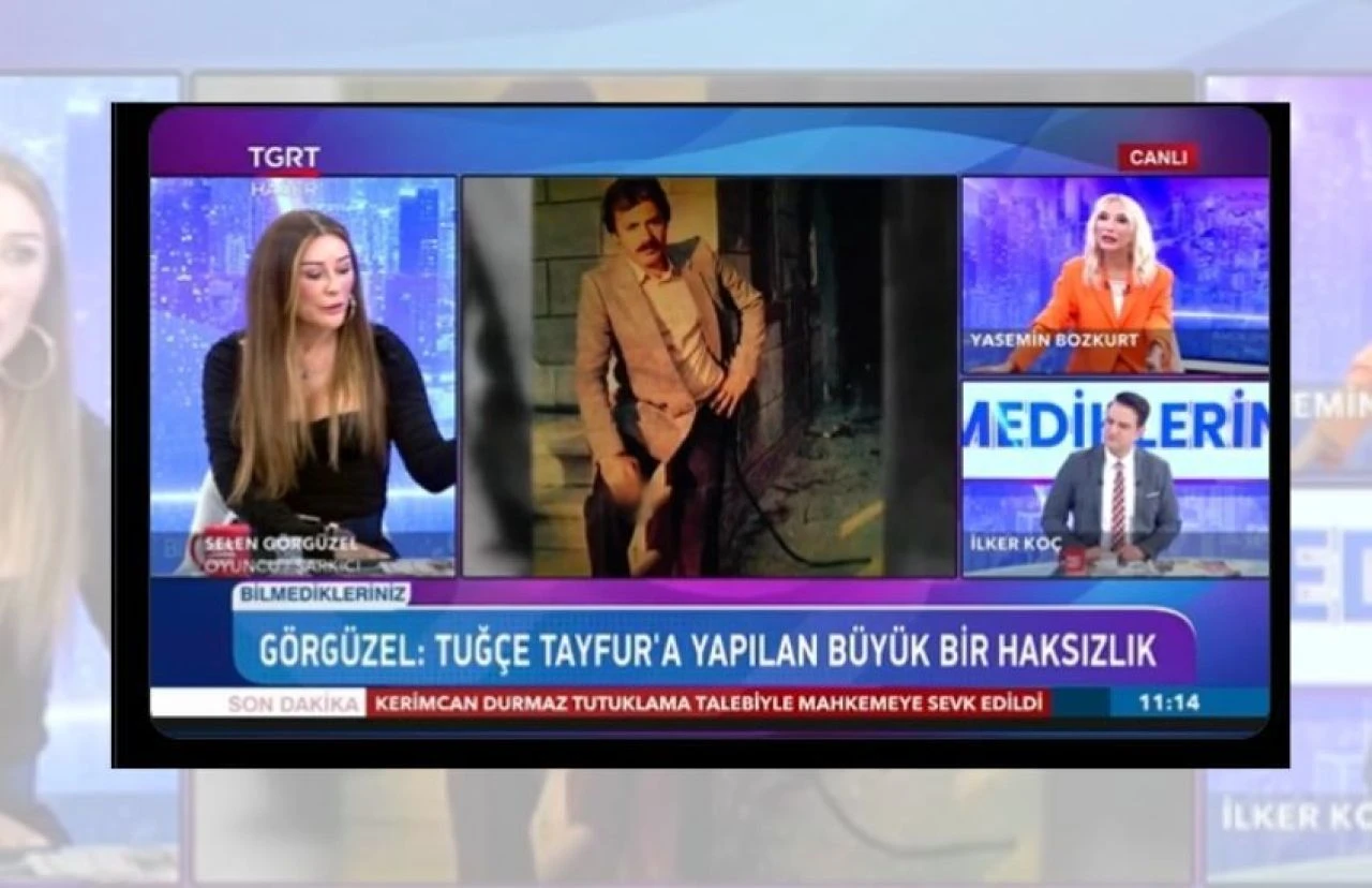 TGRT Haber'e konuk olan Selen Görgüzel'den Tuğçe Tayfur'a destek: Büyük bir haksızlık - 1. Resim