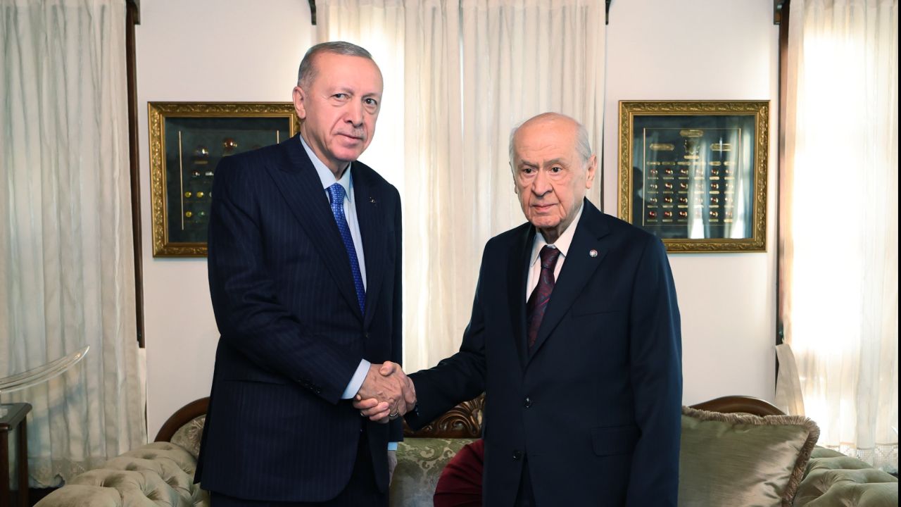 Cumhurbaşkanı Erdoğan - Devlet Bahçeli zirvesi sona erdi