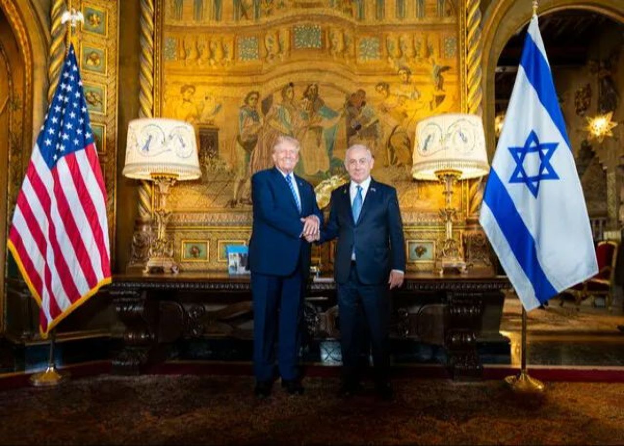 Donald Trump'tan İsrail Başbakanı Netanyahu için küfürlü paylaşım! - 1. Resim