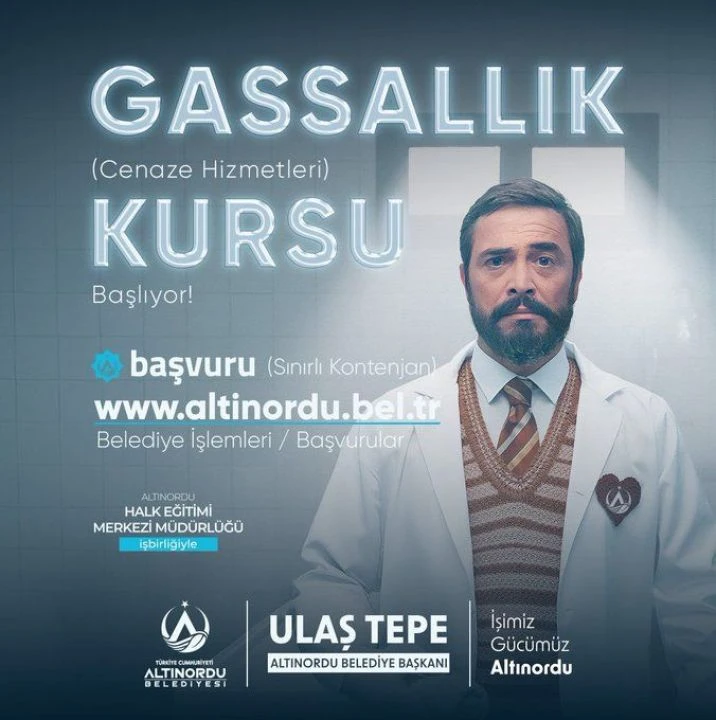 Gassal dizisiyle birlikte talep yağdı! Belediye 'gassallık kursu' açtığını duyurdu - 1. Resim
