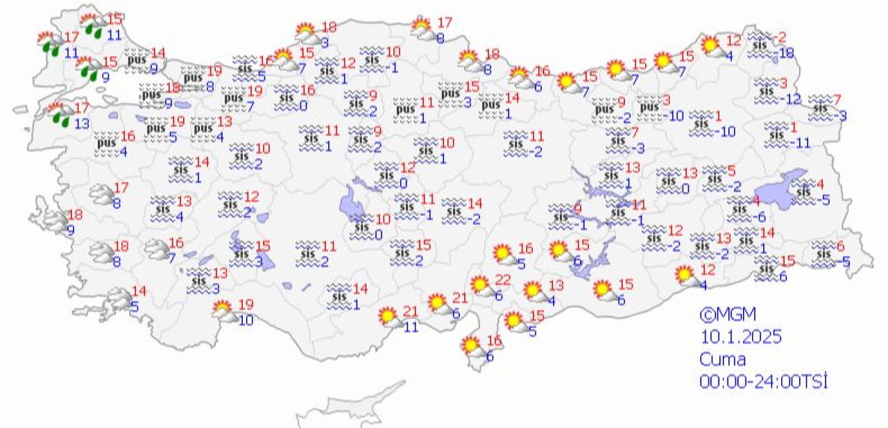 Yağışlı ve dondurucu hava ülkeye giriş yaptı! Saatler sonra İstanbul'da, sonra tüm yurtta - 3. Resim