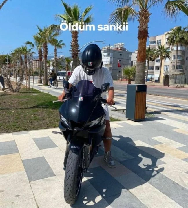 Antalya'da 'Öldüm sanki' diye paylaştığı motosikleti 17 yaşındaki genci ölüme götürdü - 4. Resim