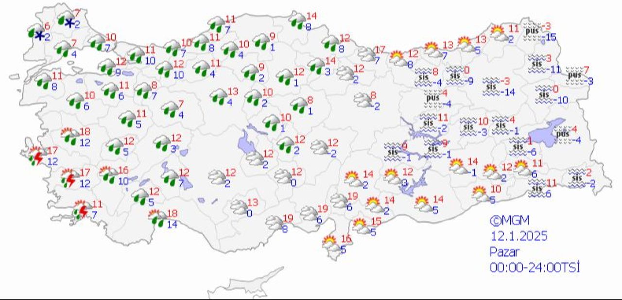 Balkanlardan kar geliyor: Havalar 8 derece birden soğuyacak! Meteoroloji hafta sonu için uyardı - 2. Resim