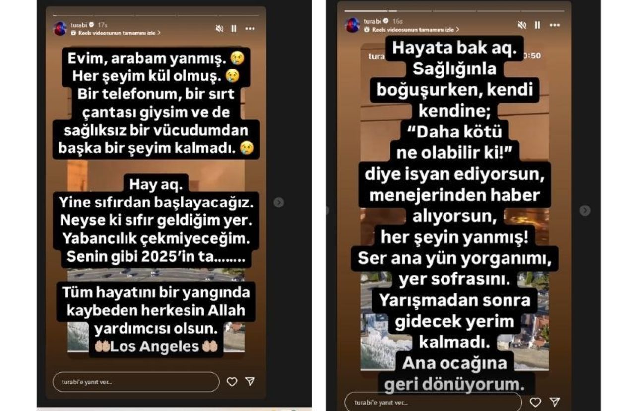 Survivor Turabi'nin evi ve arabası kül oldu: Yine sıfırdan başlayacağız - 1. Resim