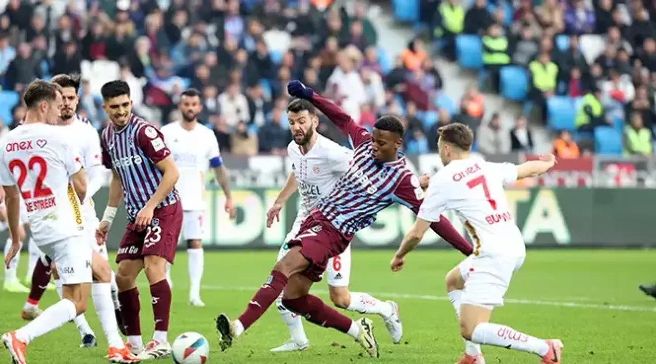 Trabzonspor Antalyaspor maçı kaç kaç bitti? Trabzonspor gol oldu yağdı - 2. Resim