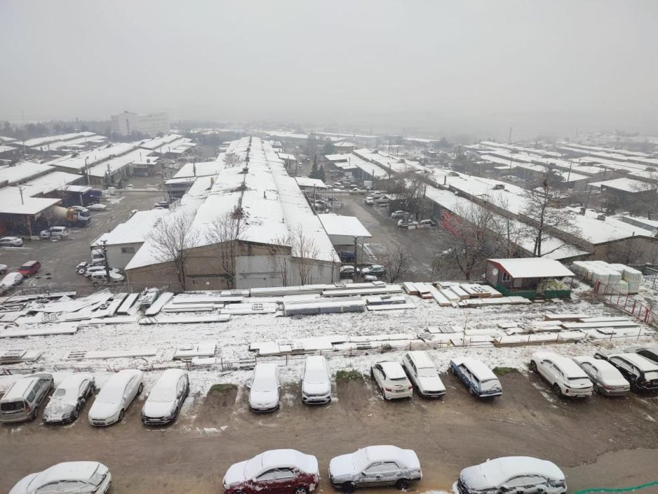 Edirne ve Tekirdağ beyaza büründü! Kar bulutları İstanbul'a geliyor - 1. Resim