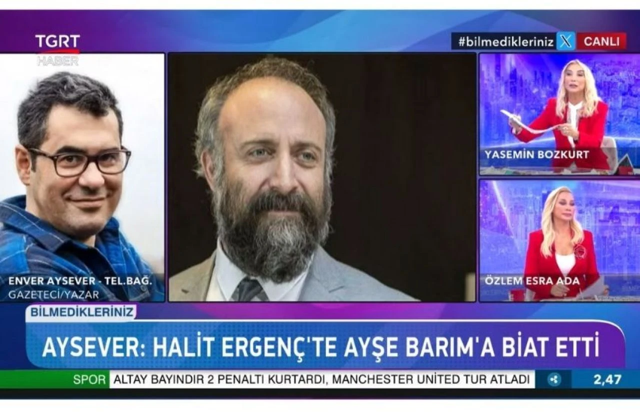 Enver Aysever ve Nilgün Belgün TGRT Haber canlı yayında! Tekelleşme iddialarına sert çıktılar: Benim de başıma geldi - 1. Resim