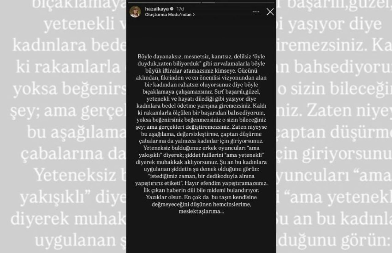 Hazal Kaya'nın eski rol arkadaşı Sedef Şahin de konuştu! Adını Feriha Koydum oyuncuları karlı karşıya geldi - 2. Resim