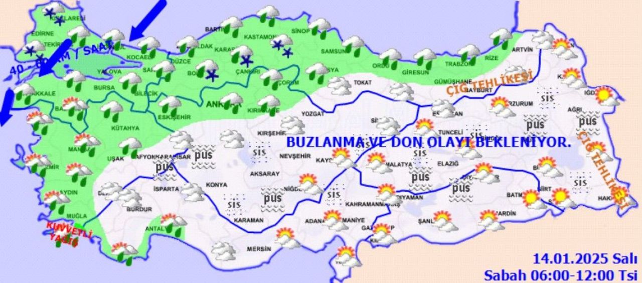 İBB, AKOM verisiyle gün verip uyardı! İstanbul'da kapıya dayandı, hava 10 derece kadar düşecek - 3. Resim