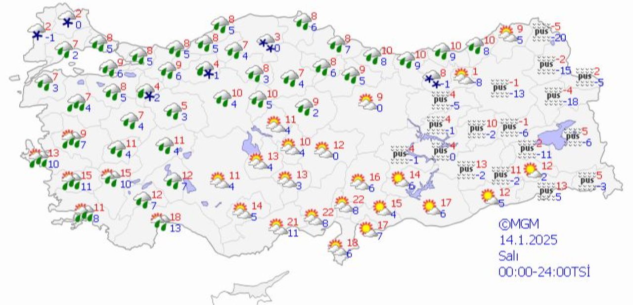 İstanbul'da kış şimdi başlıyor! Meteoroloji'den İzlanda soğuğu uyarısı | 14 Ocak hava durumu - 2. Resim