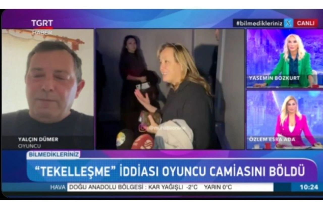 Oyuncu Yalçın Dümer TGRT Haber'de meslektaşlarına öfke kustu! "Oyunculuk sektörüyle ilgili duyduğum çok şey var"