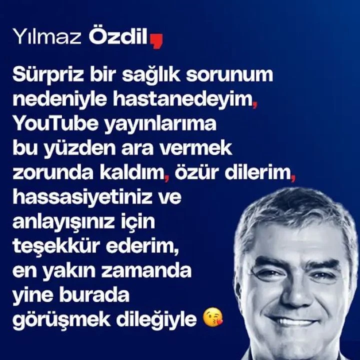Son dakika| Gazeteci Yılmaz Özdil kalp krizi geçirdi - 2. Resim