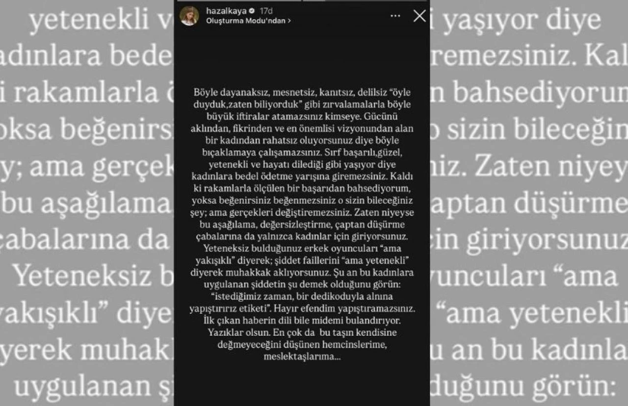 Hazal Kaya 'Şakir Paşa Ailesi'ne katılıyor! Sosyal medya ayaklandı, tepkiler çığ gibi büyüdü - 3. Resim
