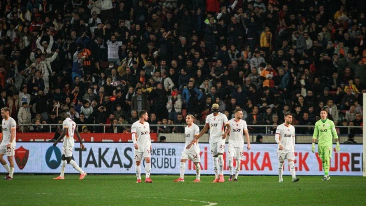 Hatayspor Galatasaray maçı kaç kaç bitti? Galatasaray deplasmanda ilk kez puan kaybetti