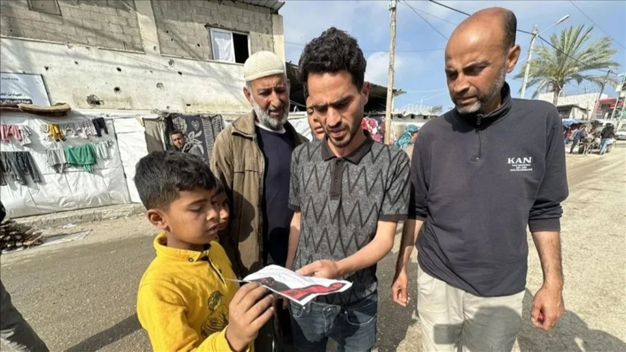 Ateşkes öncesi İsrail'den ahlaksız broşür! Soykırım ile dalga geçtiler