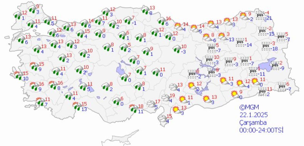 Güneş veda ediyor, kar, yağmur ve soğuk dönüyor! Meteoroloji gün verdi | 20 Ocak hava durumu - 2. Resim