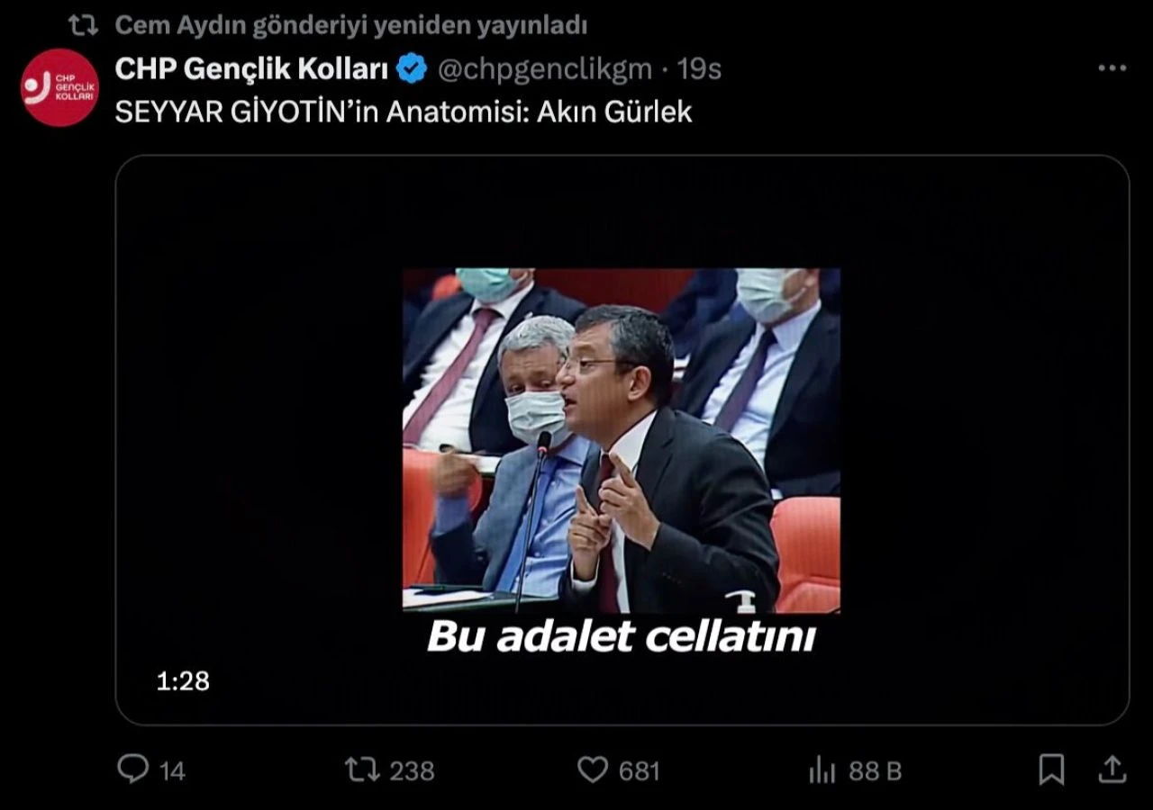 Son dakika | CHP Gençlik Kolları Başkanı Cem Aydın'a soruşturma - 2. Resim