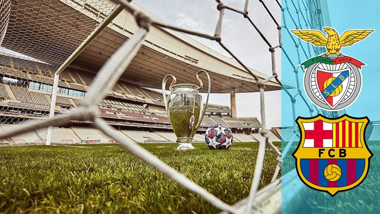 Benfica Barcelona CANLI nereden izlenir? Maç başladı