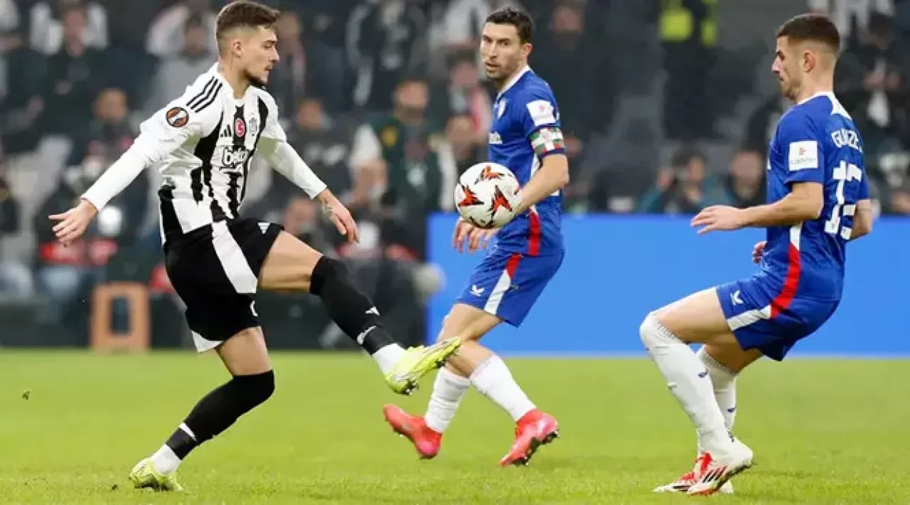 Beşiktaş Athletic Bilbao maçı kaç kaç bitti? Beşiktaş Avrupa’da kendini buldu gol oldu yağdı - 2. Resim