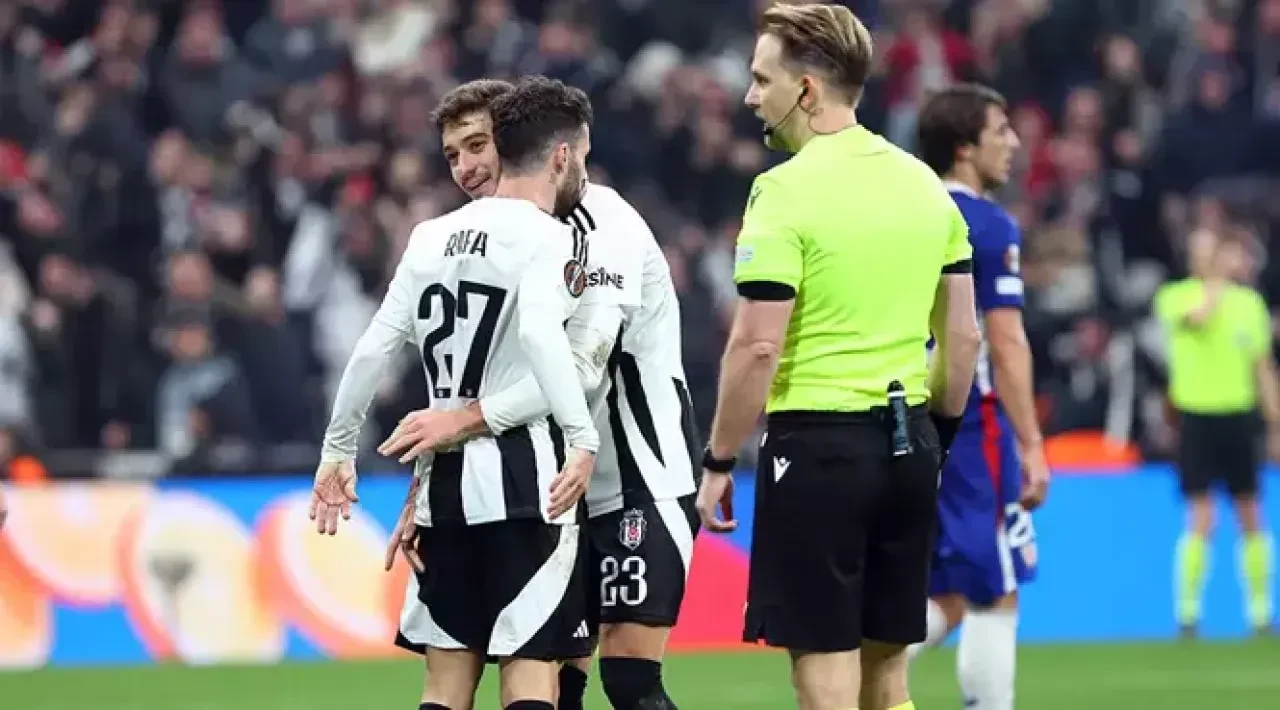 Beşiktaş Athletic Bilbao maçı kaç kaç bitti? Beşiktaş Avrupa’da kendini buldu gol oldu yağdı - 1. Resim