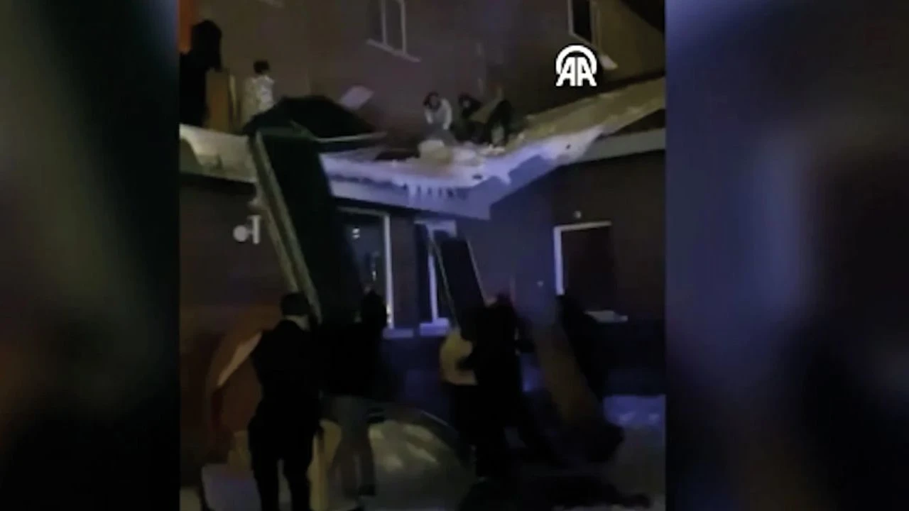 Kartalkaya'daki yangın faciasının ilk anları kamerada! Yürek yakan görüntüler: 'Atma çocuğu, sakin ol' - 1. Resim