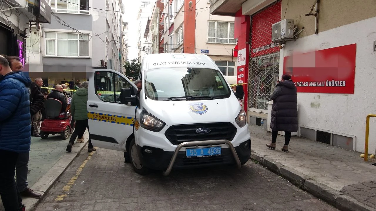 Samsun'da panik anları: Kendini doğal gaz borusuna astı - 1. Resim