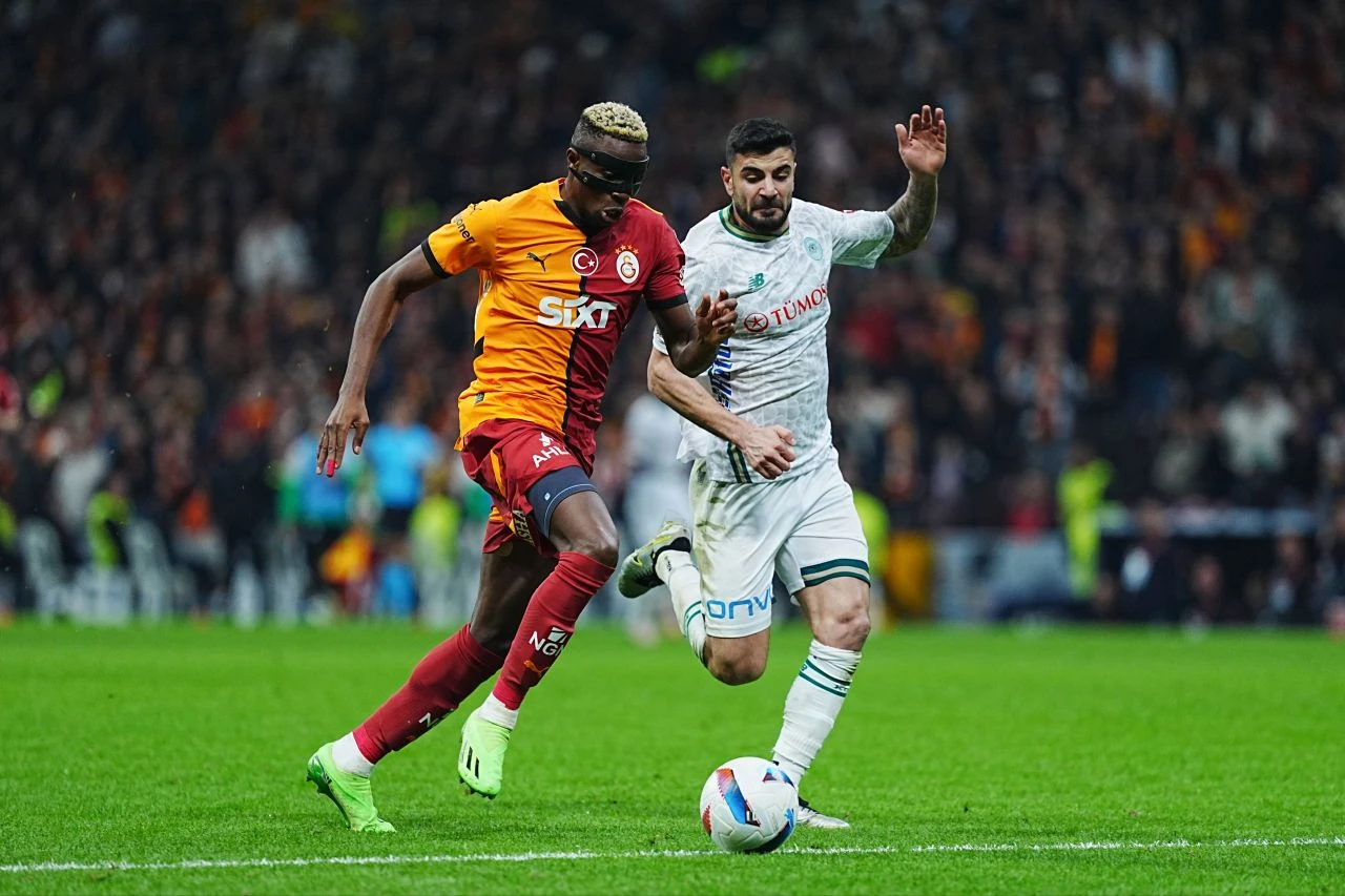 Galatasaray, Konyaspor'u tek golle geçti! - 1. Resim