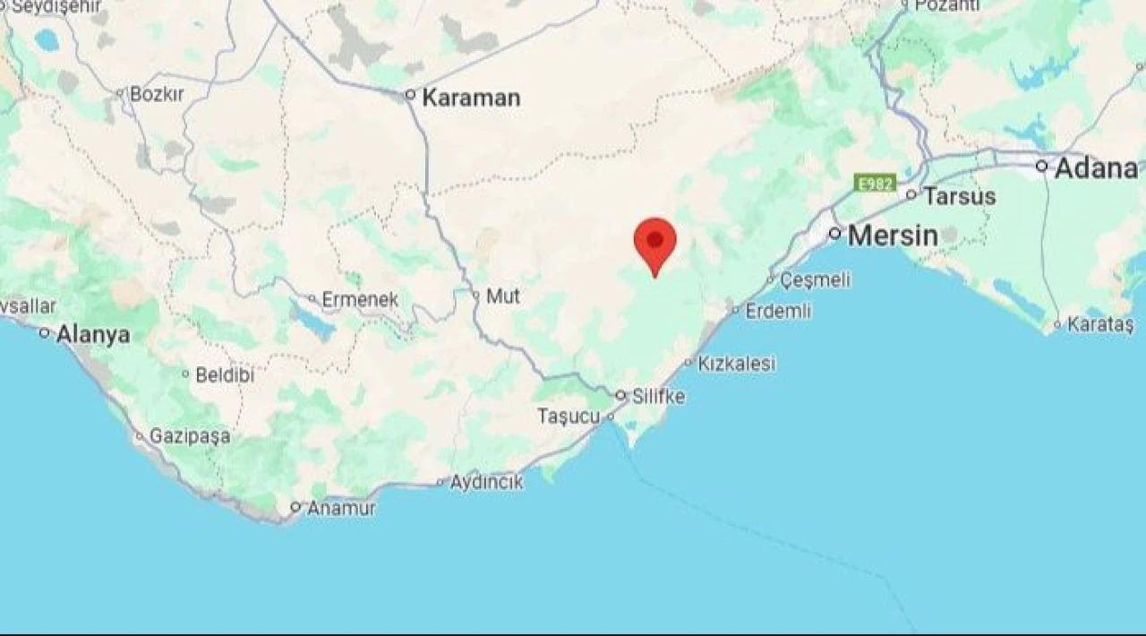 Son dakika | Mersin'de deprem oldu! Kandilli Rasathanesi'nden açıklama geldi - 1. Resim