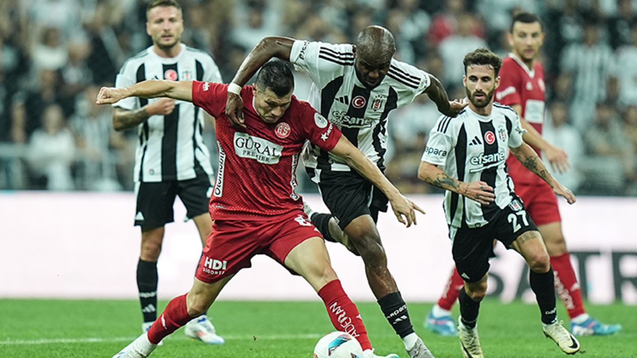 Antalyaspor-Beşiktaş maç kadrosu, muhtemel ilk 11&#039;i! Ligde yeni teknik direktörle ilk sınav