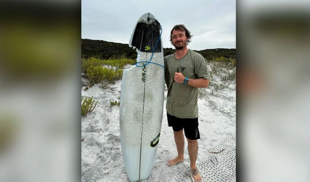 Pratik zekası köpek balığı saldırısından kurtardı! Başına gelenleri bir bir anlattı - 1. Resim