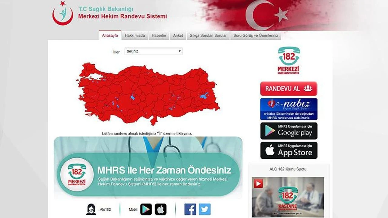 MHRS çöktü mü? Randevu sisteminde teknik sorun yaşandı