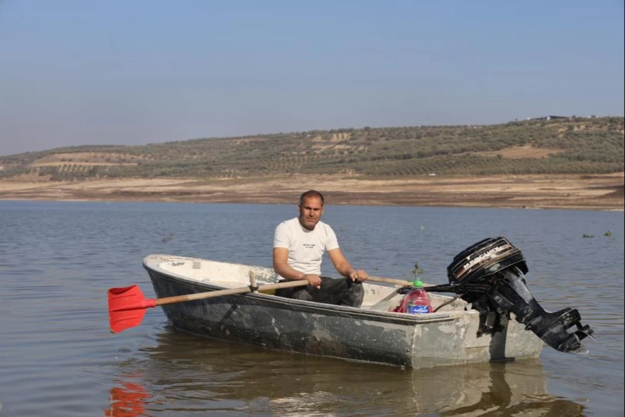 Türkiye'nin en bereketli topraklarında kuraklık alarmı! Barajın suyu metrelerce çekildi