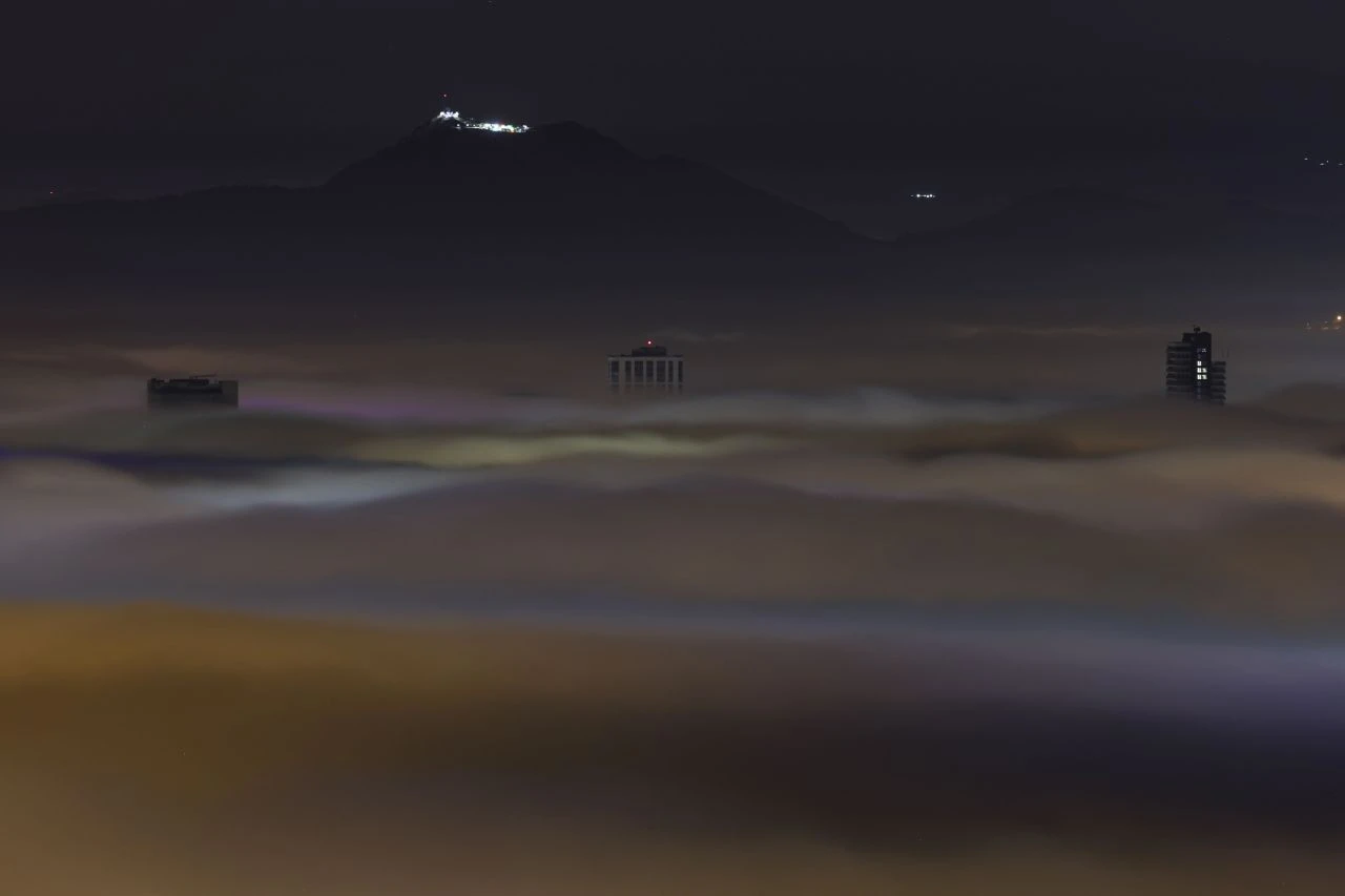 Ankara'da rüya gibi görüntüler! Sis deryası görsel şölen sundu - 3. Resim