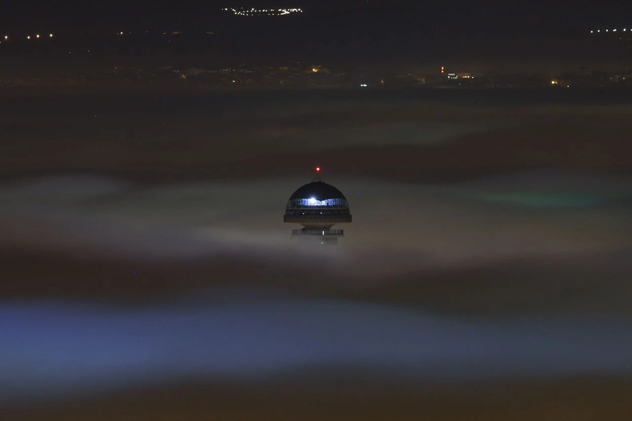 Ankara'da rüya gibi görüntüler! Sis deryası görsel şölen sundu - 4. Resim