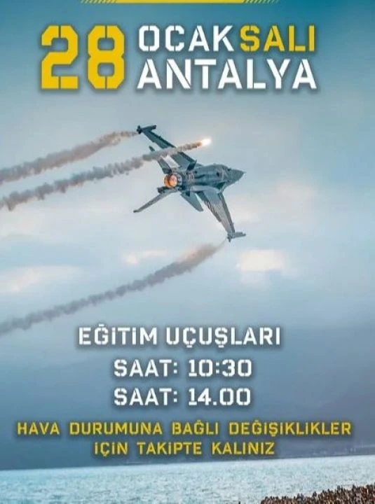 Antalya Solotürk gösterisi ne zaman? 2025 uçuş takvimi paylaşıldı - 1. Resim