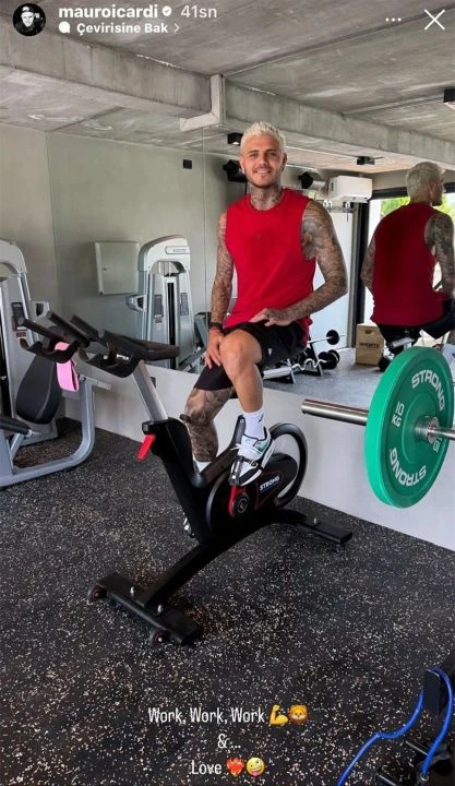 Icardi'den Galatasaray taraftarını heyecanlandıran paylaşım - 1. Resim