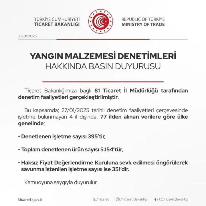 Yangın fırsatçıları için bakanlık harekete geçti! Tek tek tespit edilip savunma istendi - 1. Resim