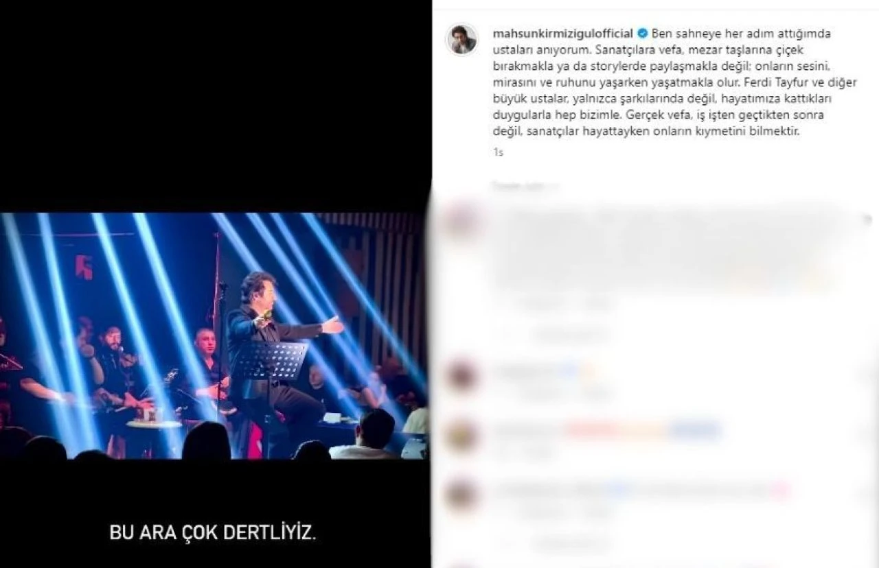 Mahsun Kırmızıgül'den Ferdi Tayfur'lu vefa örneği - 2. Resim
