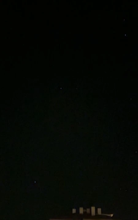 6 gezegenin aynı hizada sıralandığı anlar Yüksekova'da görüntülendi