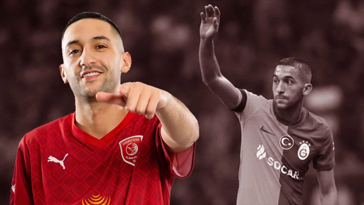 Galatasaray&#039;dan ayrılan Hakim Ziyech yeni takımına imzayı attı