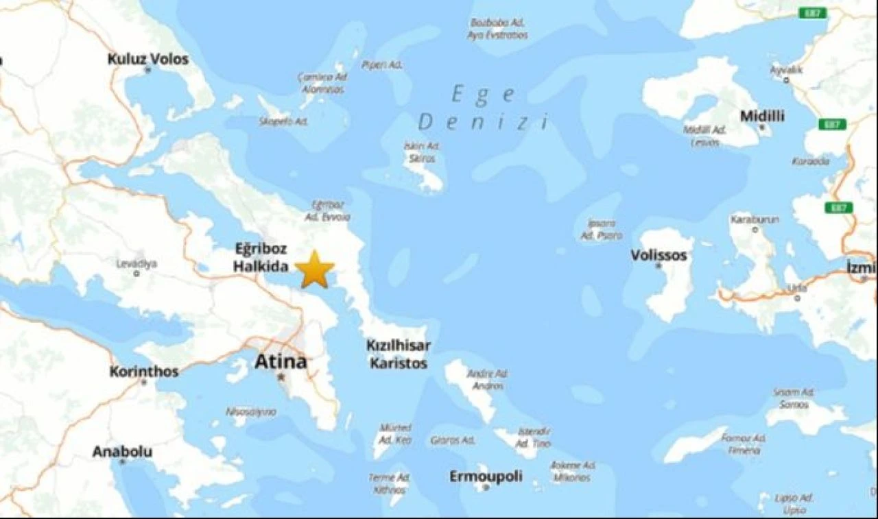İzmir'in karşı yakasında deprem oldu: İlk açıklama AFAD'dan geldi - 1. Resim