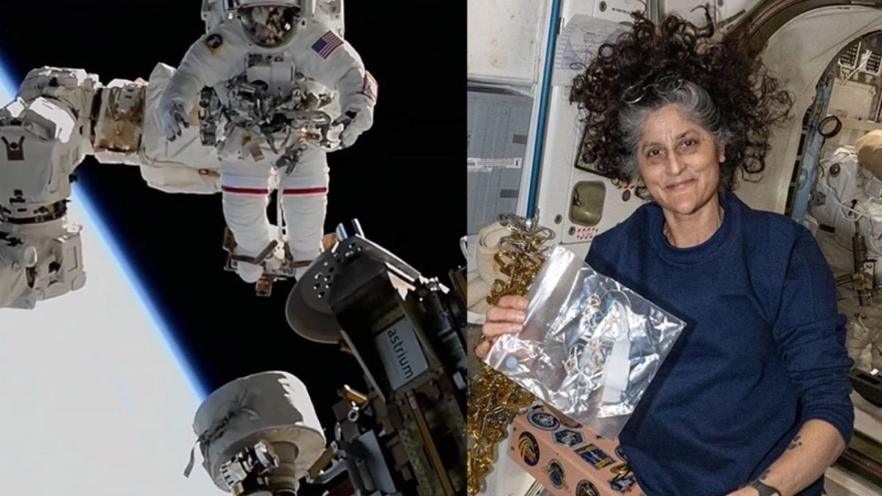 Uzayda mahsur kalan NASA astronotu Sunita Williams: "Yürümeyi unuttum" - 1. Resim