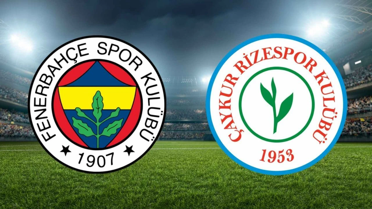 Fenerbahçe Çaykur Rizespor maç kadrosu! FB'nin muhtemel ilk 11 belli oldu