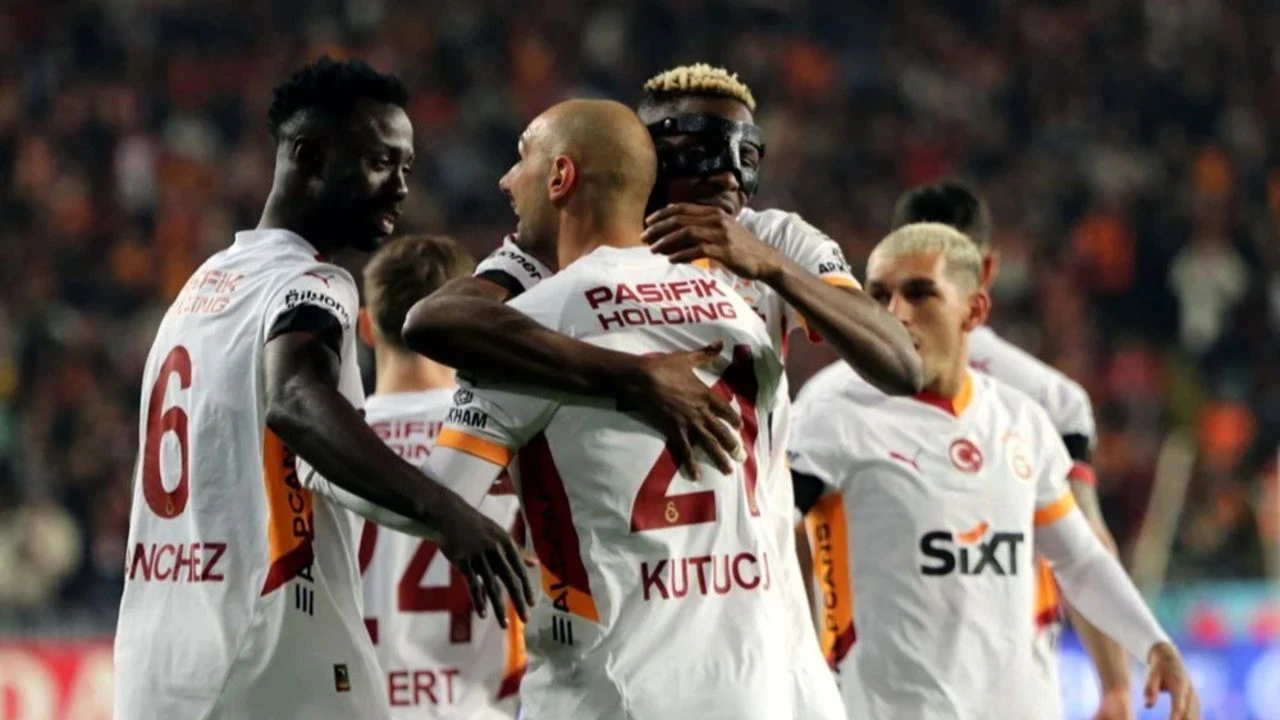 Gaziantep Galatasaray maçı kaç kaç bitti? Ahmed Kutucu ilk maçında siftah yaptı