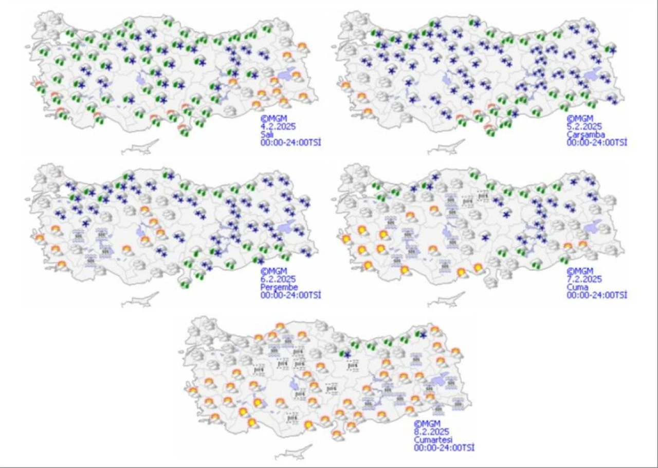 İstanbul kar yağışını bekliyor! Bulutlar göründü: Megakentin yanı başı beyaza büründü bile - 3. Resim