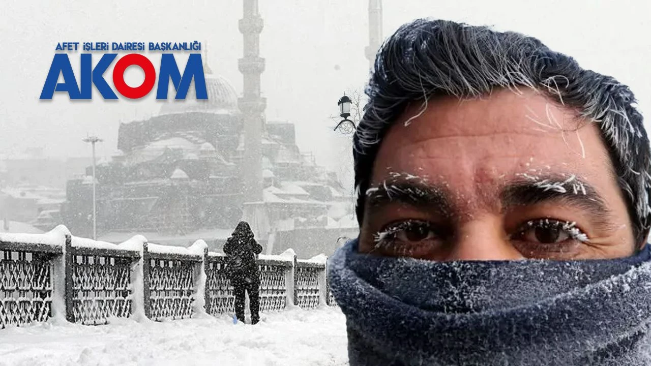 Kar yağışı İstanbul kapılarına dayandı! AKOM &#039;kuvvetli&#039; diyerek saat verdi | 4 Şubat hava durumu 