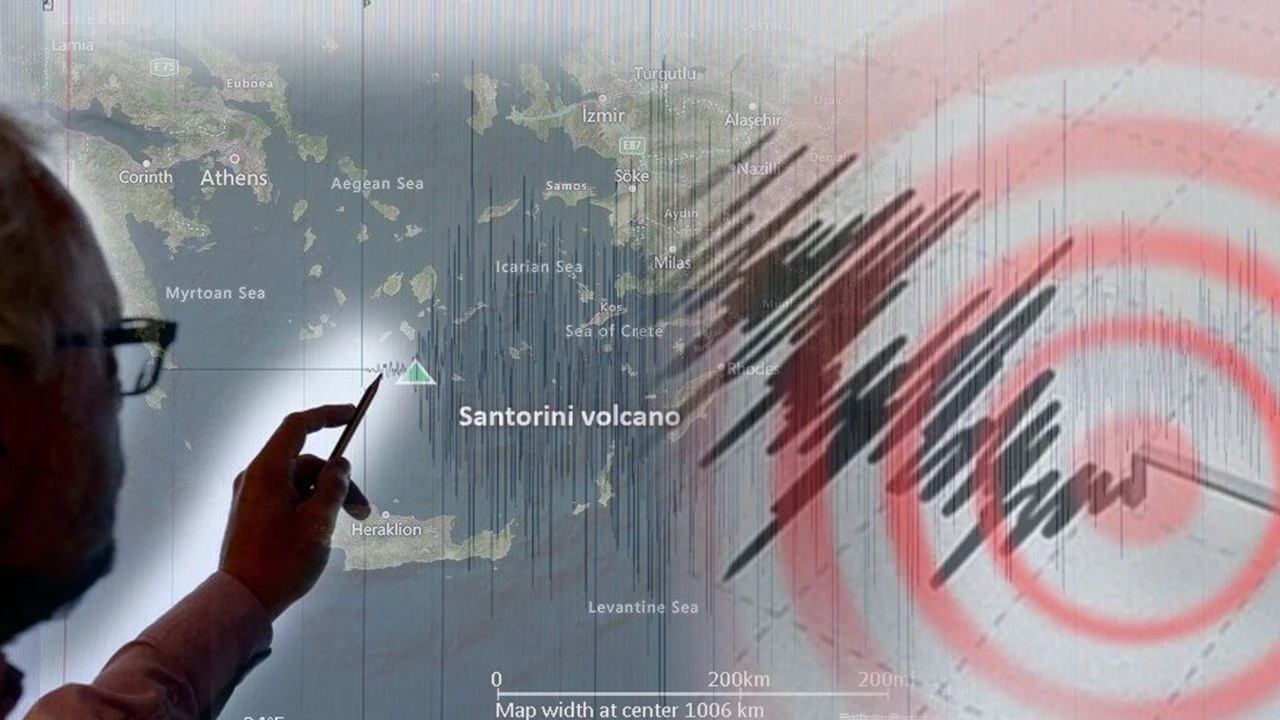 Ege Denizi'ndeki Santorini'de depremlerin büyüklüğü giderek artıyor! Uzmanların hepsi aynı korkutan yorumu yaptı