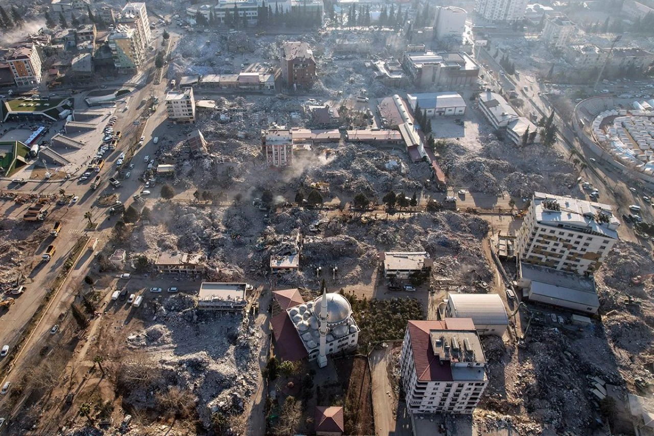 6 Şubat deprem görselleri ikinci yıldönümüyle beraber gündeme geldi! Kahramanmaraş depremi ile ilgili fotoğraflar - 3. Resim