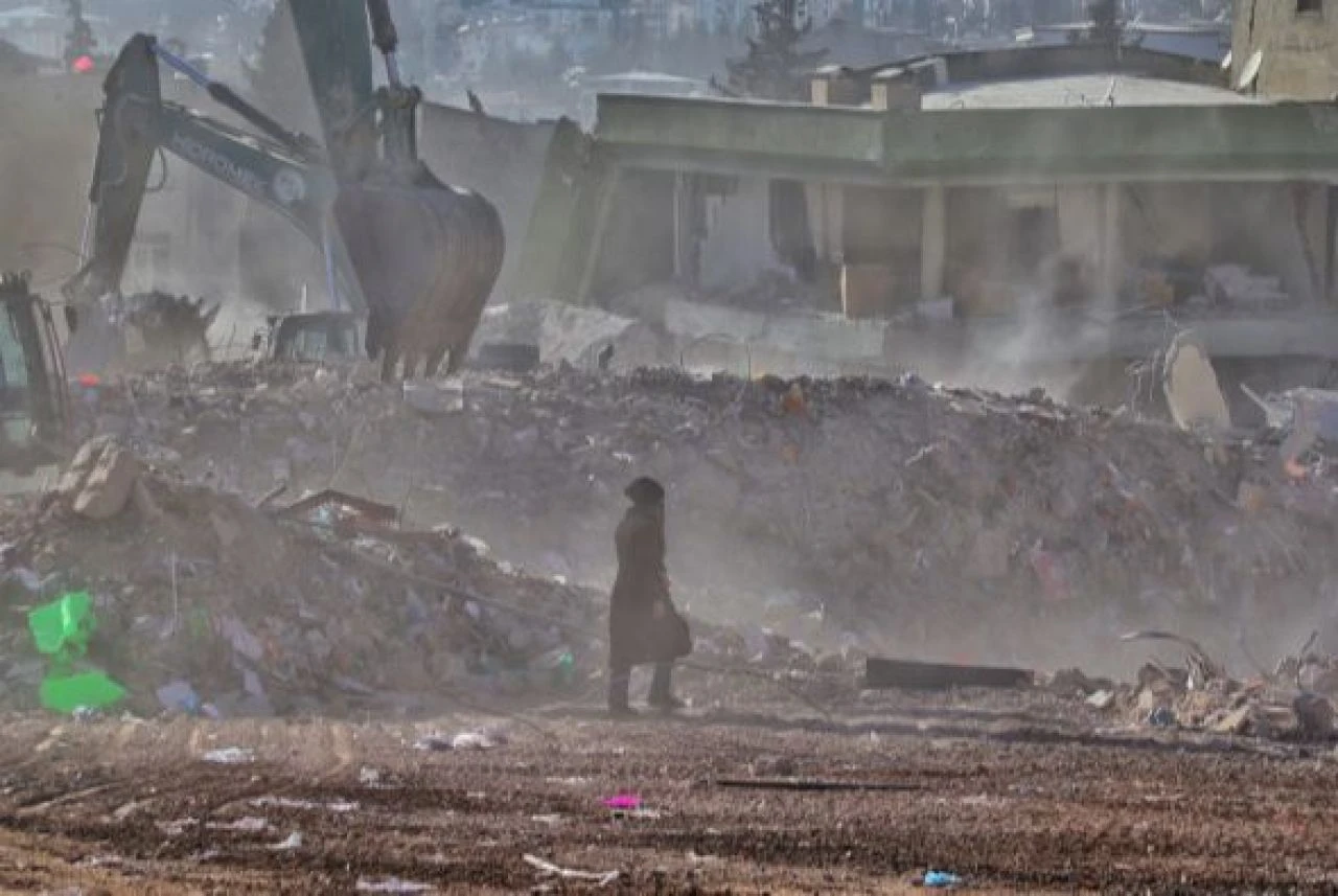 6 Şubat deprem görselleri ikinci yıldönümüyle beraber gündeme geldi! Kahramanmaraş depremi ile ilgili fotoğraflar - 5. Resim